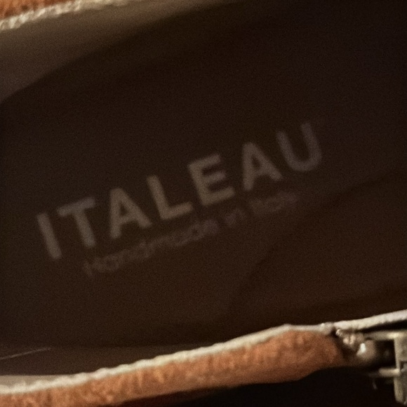 ITALEAU Waterproof Foliana Booties Cognac. Size 38.5 - Picture 5 of 8
